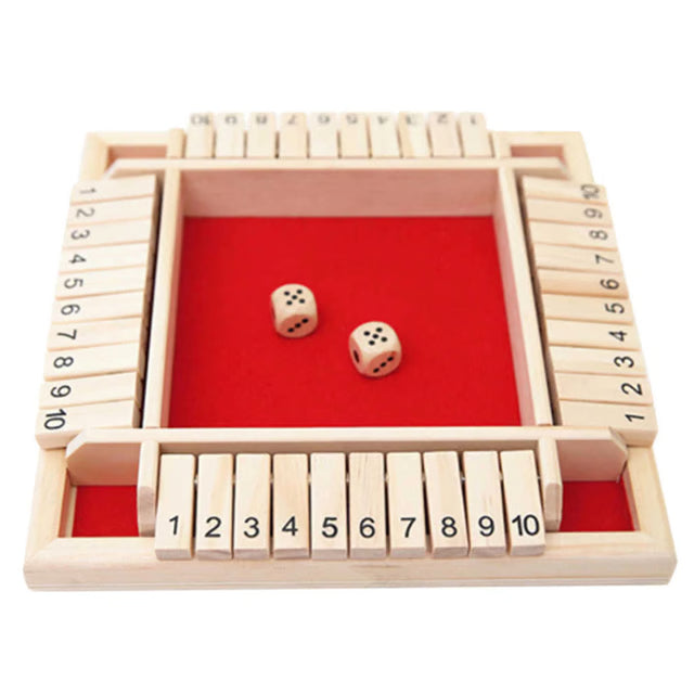 FlipBlock Wooden Board Game - Ultimate Family Flip Block Game