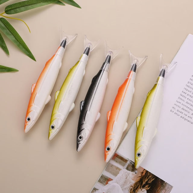 Unique Fish Shape Gel Pen, A Fun Writing Gift, Novelty School Stationery, Smooth Signature Ballpoint Pen